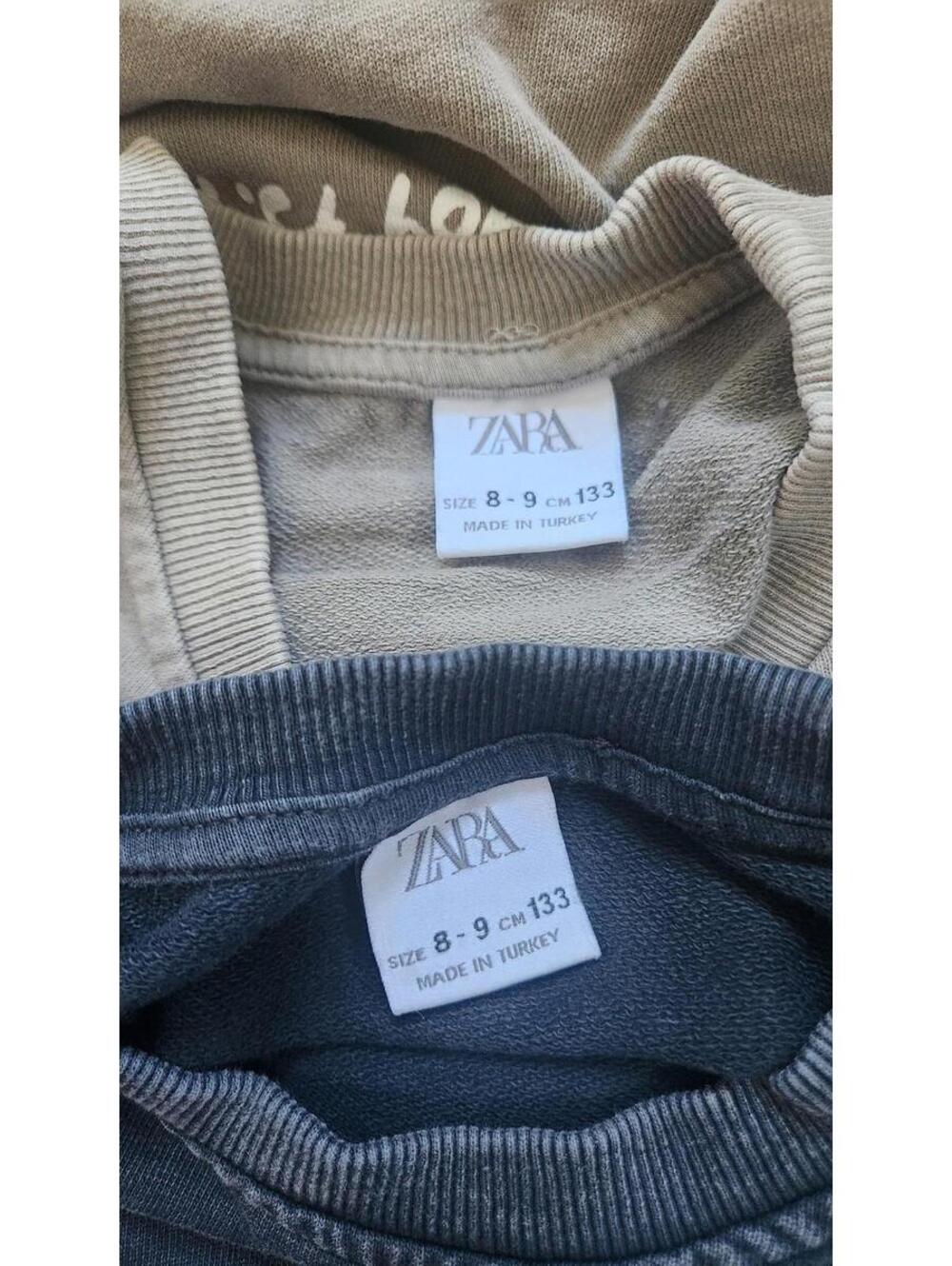 Zara Sweatshirt Youth 8-9 Urban Artist Street Art Crewneck Pullover Set Rare - Picture 5 of 5
